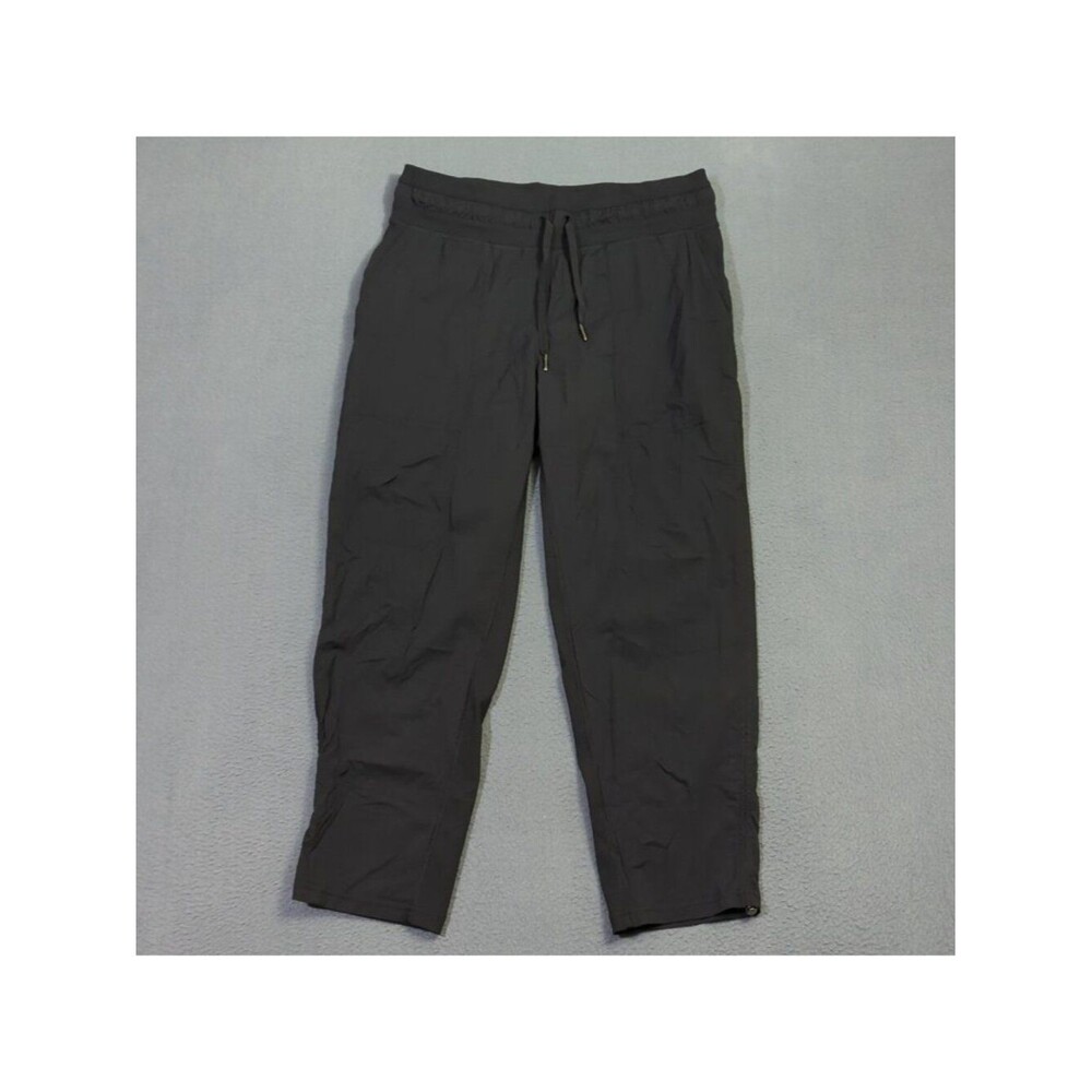 Lululemon Pants Womens 8 Black Dance Studio Mid Rise Crop Drawstrings Athleisure